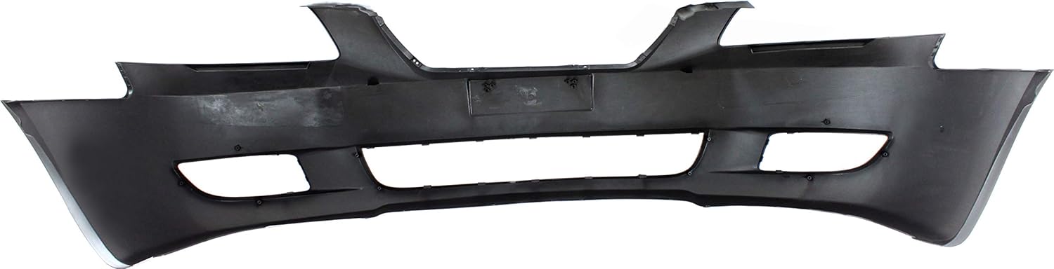 Evan Fischer Front Bumper Cover Compatible with 2006-2008 Hyundai Sonata Smooth Primed with Fog Light Holes