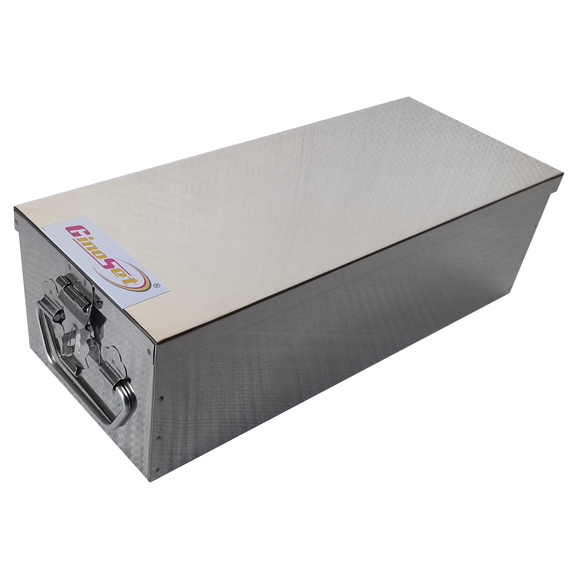 Stainless Steel Locker,Jewellery Boxes, Cash Box,Bank Locker,Check book Box, For All use Box Size - 12 Inch (L-32 / W-13 / H-9.5 CM)-image-20