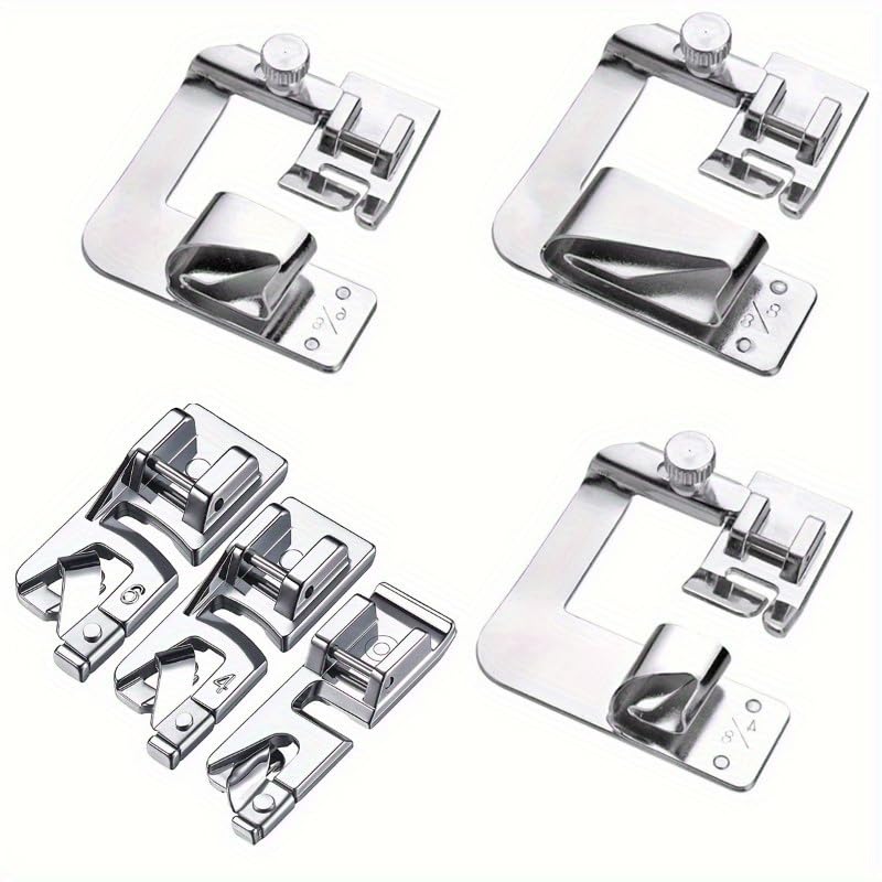 Set de 6 piezas de pie dobladillo para máquina de coser