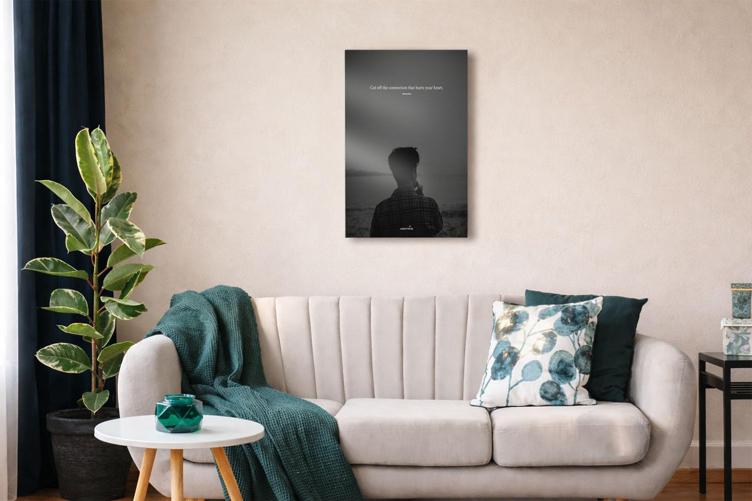 DesignSkinz 12x16 Inch Metal Wall Art – Removable Metal Sheet with Magnetic Mount, No Drilling, Modern Decor - Cut Off