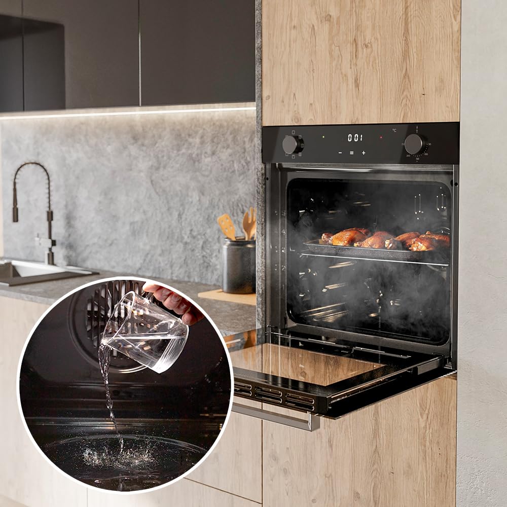 Cecotec Four intégrable multifonctions Bolero Hexa M226001 Glass Black A.Four multifonctions Capacité de 70 L, 7 fonctions, classe A, 2800 W