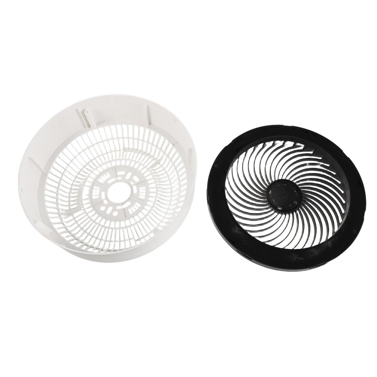 Grille de ventilateur de circulation d'air optimisant le flux domestique avec maille de 4cm