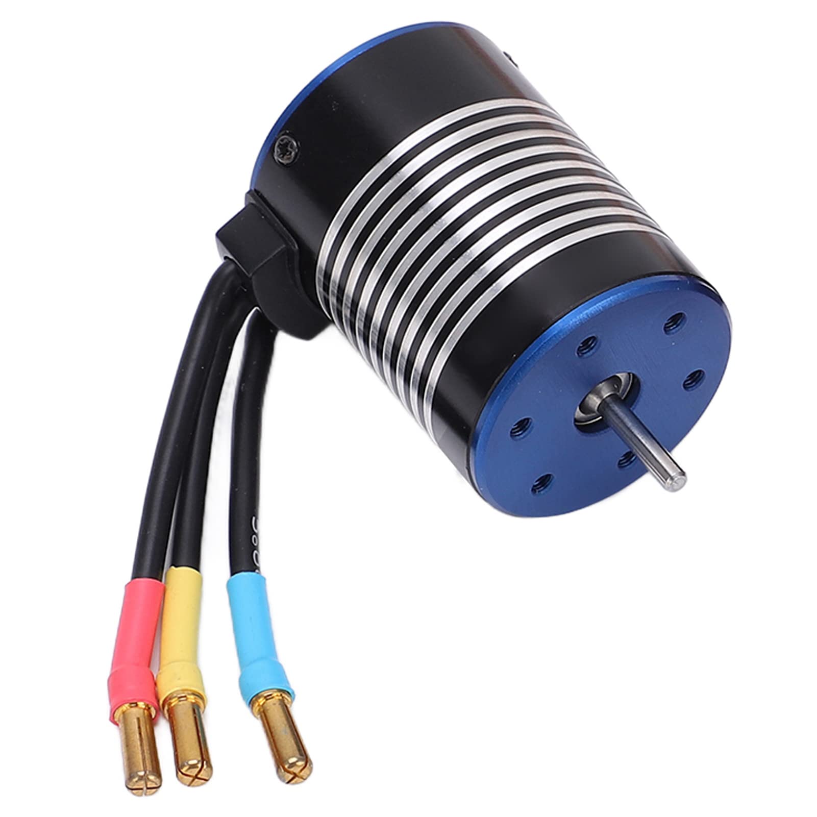 Juego de motor 3650 3500KV Kit de control de velocidad de alto rendimiento sin escobillas para coche RC Plata Negro