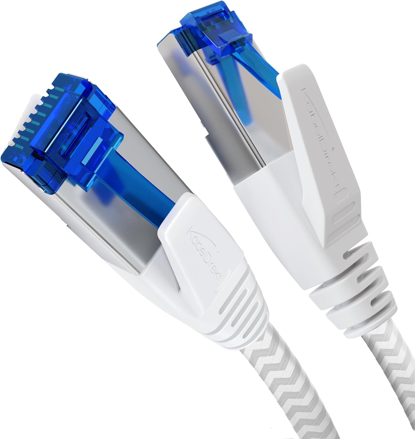 Cable de instalación CAT7 plano KabelDirekt de 15m para solucionar microcortes 3