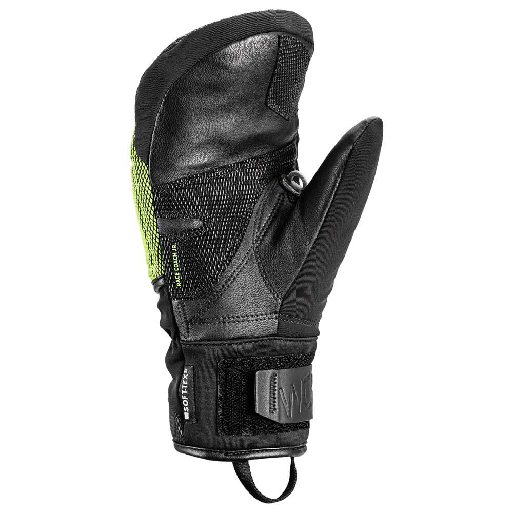 LEKI HS WCR Coach 3D Junior Mitt SCHWARZ-GELB - 4