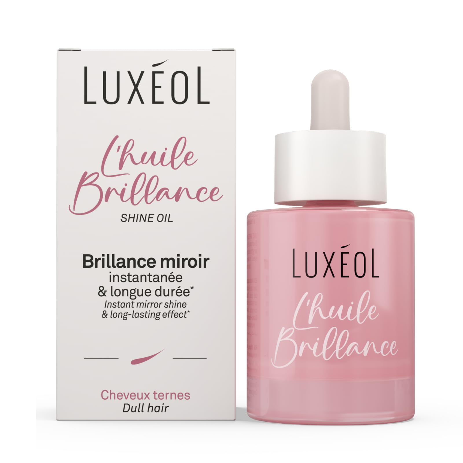 Luxéol - Huile Brillance - Brillance Miroir Instantanée et longue durée*