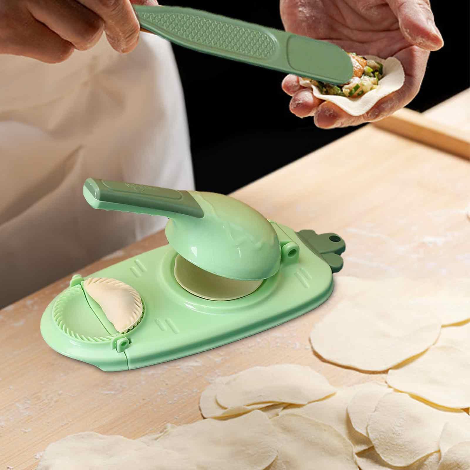 COTEY Empanda Press grande da 15,2 cm, in acciaio inox, per ravioli, pierogi e torte a mano