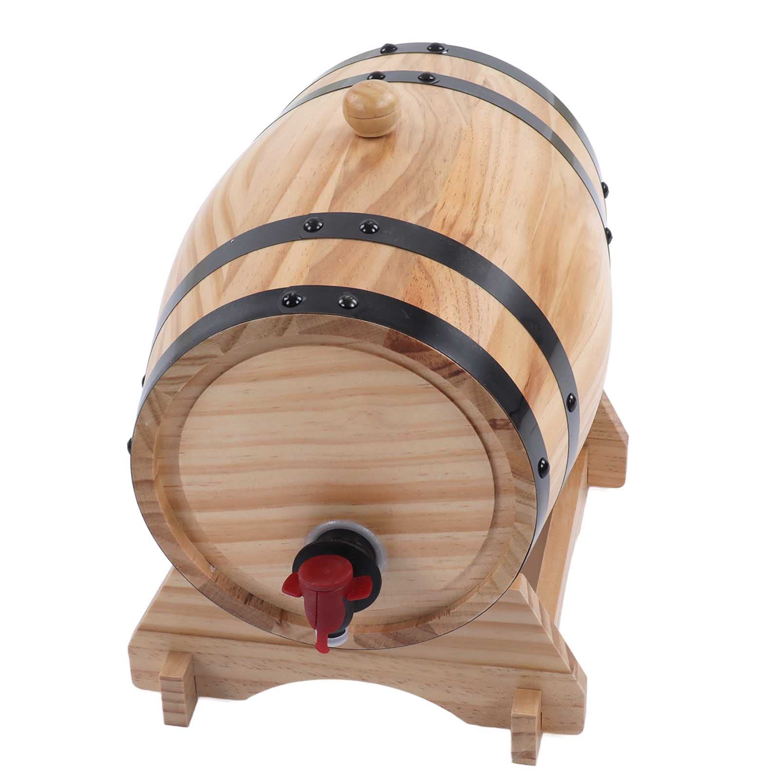 Barricas de Roble para Vino, Barriles de Envejecimiento en Roble para Vino de Elaboración Propia, Barriles de Cerveza de Madera para Bar, Catering, Barbacoa, Tienda, Ingenio,