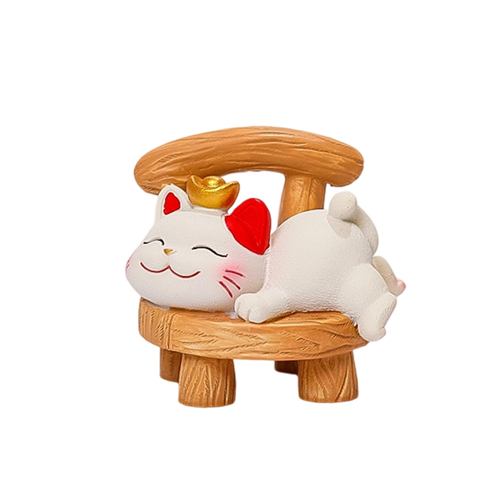 Ijksbehjf Japanese Fashion Successful Puss Statue Meticulously Constructed Rosin Deck Enhances Wealth Power Current Permanent Rosin Statue