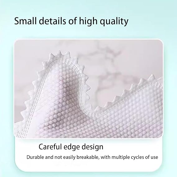 40Pcs White Microfiber Dusting Cloth Gloves, Dust Wipes, Multi-Purpose Washable Dusting Gloves