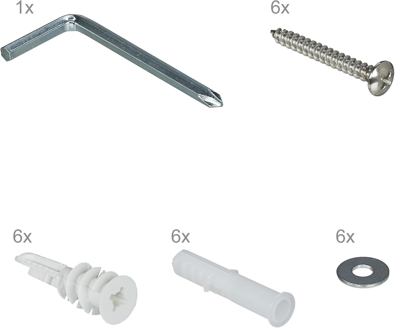 Relaxdays Wall-Mounted Clothes Airer, Folding, 15 x 80 x 40.5 cm, Space-Saving, Laundry Drying Rack, Extendable, White, Steel, Stainless Steel