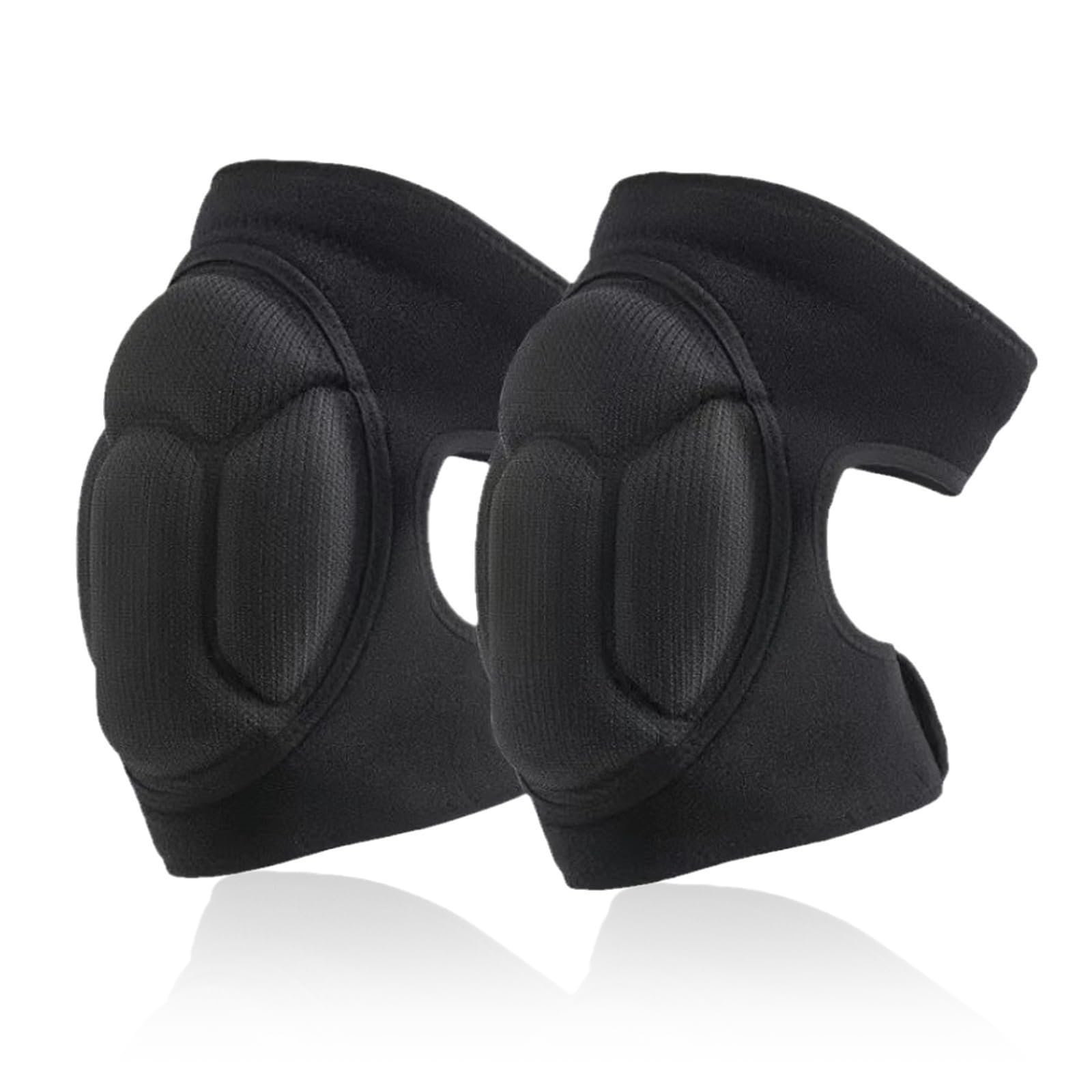 DOETYD 2 PCS Knee Pads,Thickened Kneepads with Adjustable Straps,Comfortable Gardening Anti-Slip Knee Pads Work for Flooring,Cleaning&Construction
