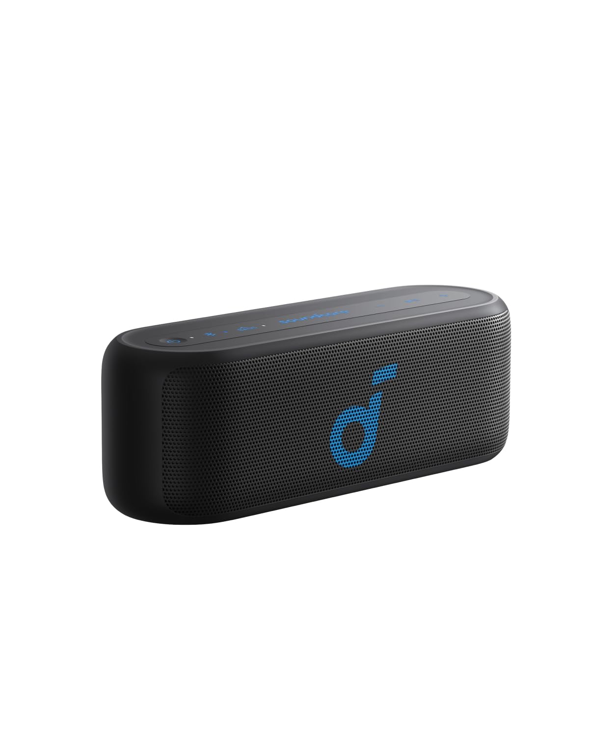 Soundcore Select 2S cassa bluetooth portatile con suono stereo da 20W, tecnologia BassUp™,16 ore, connessione stereo senza fili e impermeabilità IPX7 per escursioni e avventure all'aria aperta
