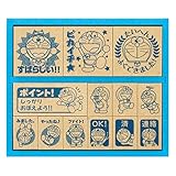 ショウワノート ドラえもん スタンプ 木製ごほうびスタンプ SDH-034