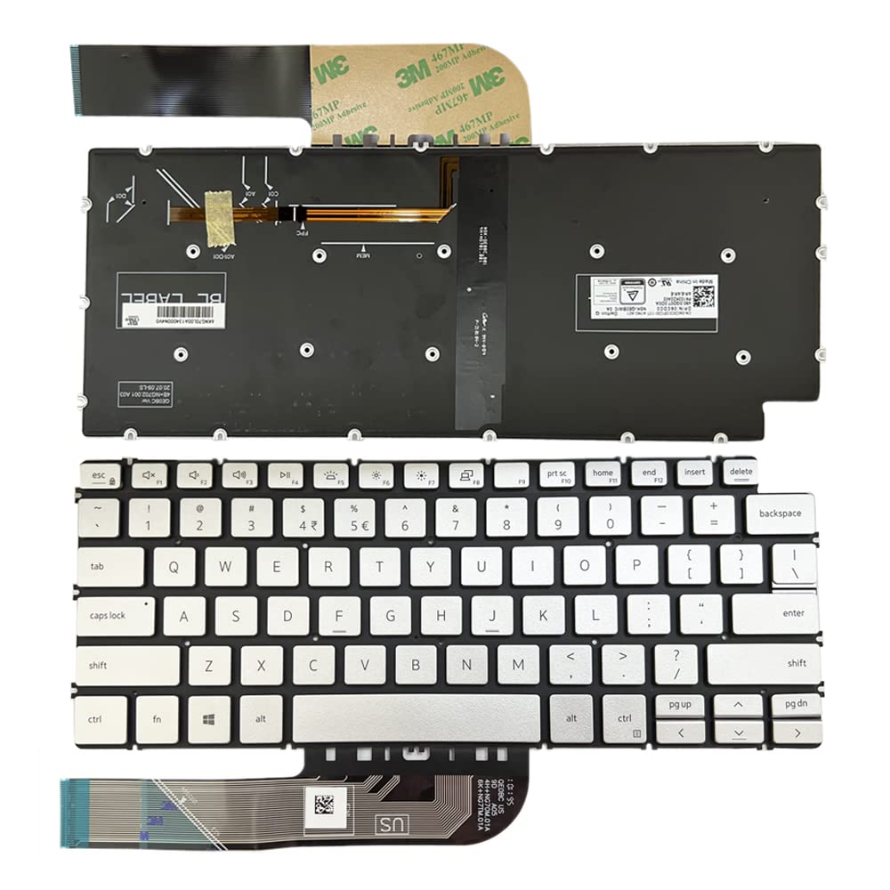 【Dinh Duc ♪】DELL Inspiron 7490 割れ有 Amazon.com: GinTai Laptops Keyboard Backlit US Replacement