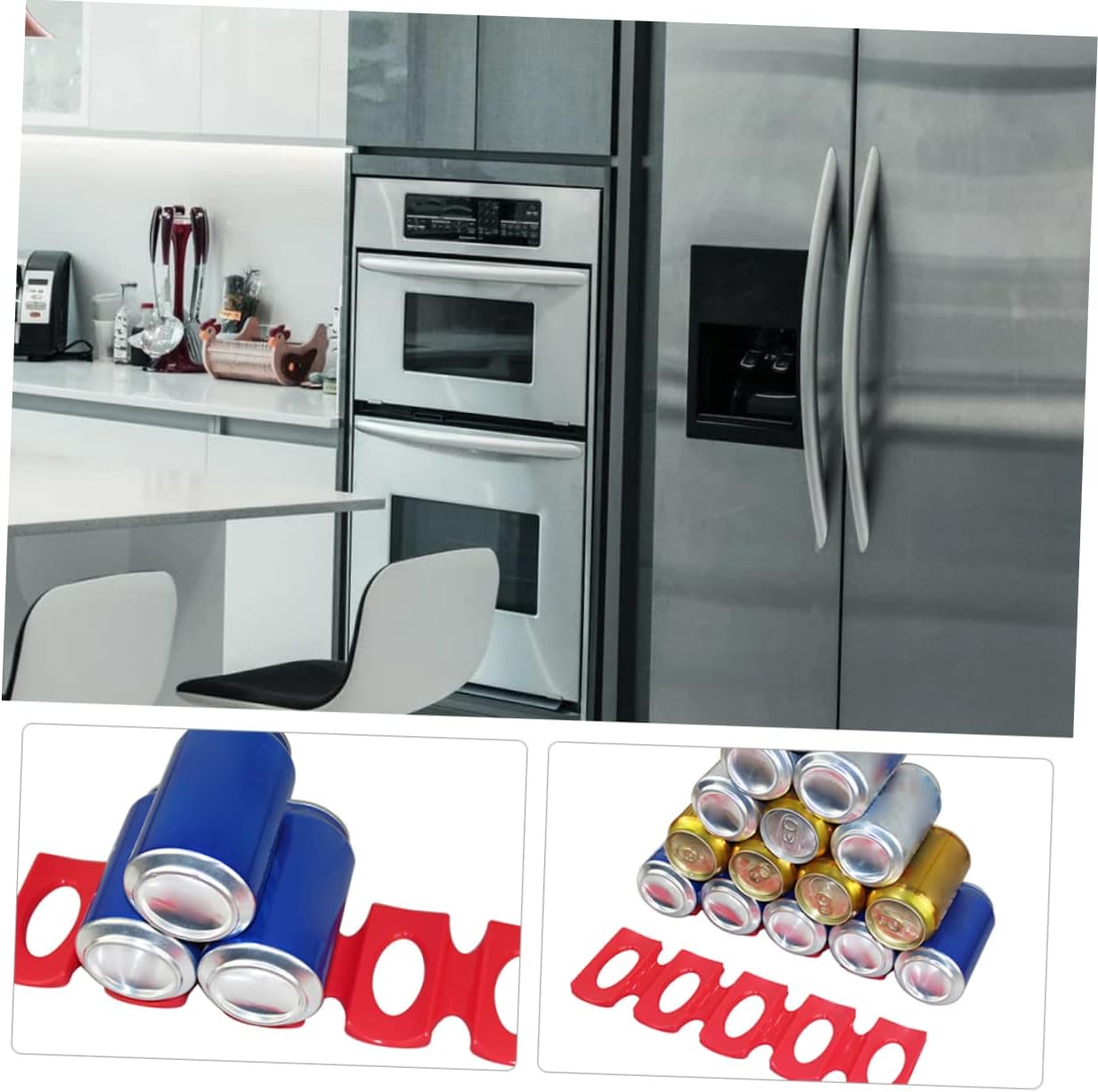 Silicone Can Mat Stacking Pad for Beer Cans and Wine Bottles