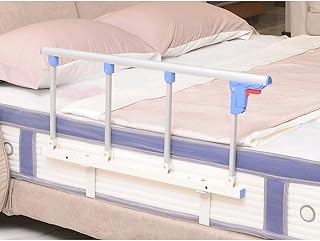 LYLSXY Bed Guard Rail for Anziani Assist Maniglia Ringhiera Letto Ferroviario Laterale for Adulti Bambini disabili di Sicurezza Pieghevole corrimano Bar Home Care Assistance Devices (Size : 120x35cm)