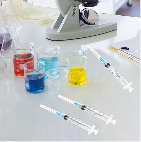 Miniatura 2 de Yemar Home Aguja de 0.3 fl oz 20Ga para laboratorio, transferencia de líquidos (paquete de 16)