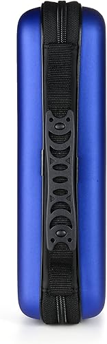 Miniatura 30 de alavisxf xx Funda para CD, funda protectora de EVA para 48 unidades, Blu-ray y DVD, portátil, con cremallera, soporte para CD, organizador de