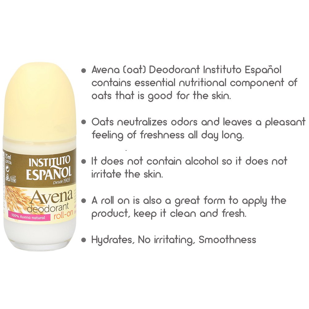 Desodorante Avena Oat ROLL ON macio e fresco nutraliza odores o dia todo, sem irritação em promoção! Veja a oferta e mais achadinhos de Desodorantes 3 Hoje é o melhor dia para comprar Desodorante Avena Oat ROLL ON macio e fresco nutraliza odores o dia todo, sem irritação com aquele preço maroto! Promoção! Aproveite a oferta! 3