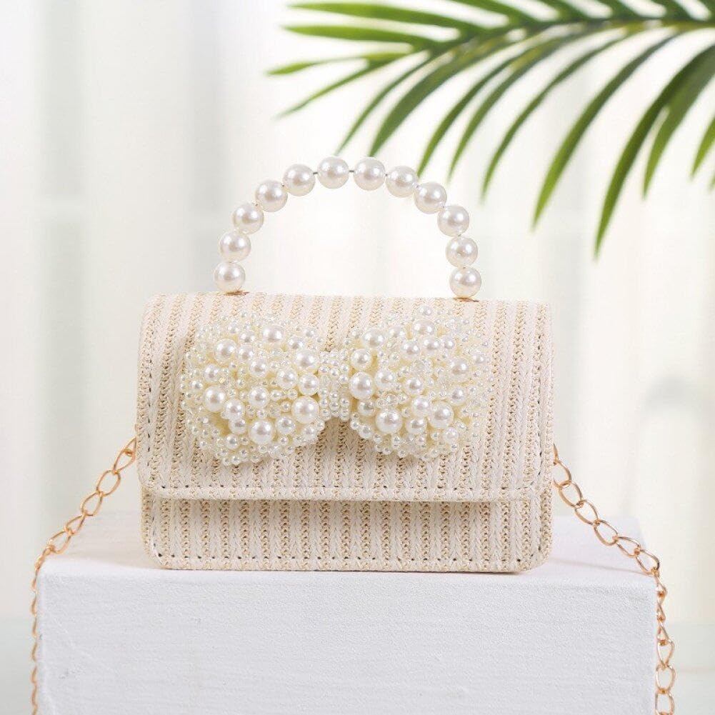 4 Pcs Niñas Pequeñas Bolsas Lindos Bolsos De De Perlas Pequeños Bolsos De Hombro De Cuerpo Cruzado para Niños