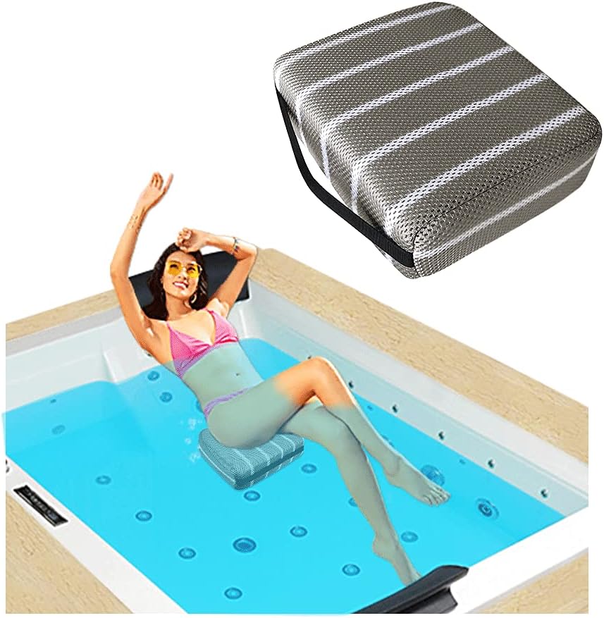 KAVIL Hot Tub Booster Seat Pillow for Inflatable Hot Tub Pillows Spa for Outdoor Hot Tub Cushion Accessories Blow Up Hot Tub Bathtub Weighted Pad : Patio, Lawn & Garden