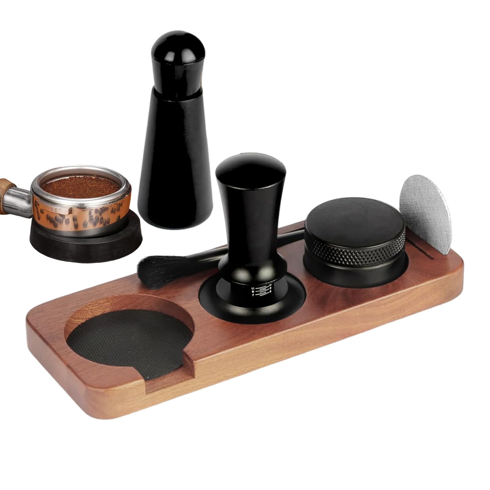 Ręczne ubijaki do espresso 58 mm narzędzia do ubijania kawy zmielonej | Ubijak do mielonej kawy espresso Do kawiarni, biura, na blat kuchenny, użytku domowego, w kuchni, zastosowań komercyjnych i