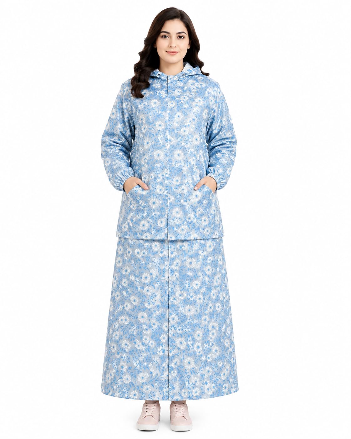 nx 100% waterproof rain skirt top jacket for women rain coat with 3 years warranty in 28 colors