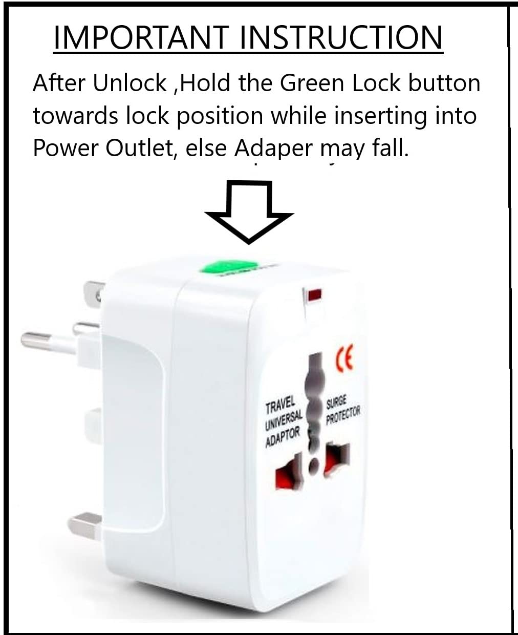 SKADIOO Universal Charger Adapter | 2 Years Warranty, 240V | Universal Travel Adapter All in One, International Travel Adapter for 150+ Countries, Ideal for Worldwide Travel (White, Set of 1) — Amazon image 3