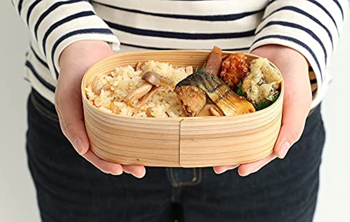 Amazon｜曲げわっぱ 弁当箱 曲げわっぱ弁当箱 白木 まげわっぱ お弁当