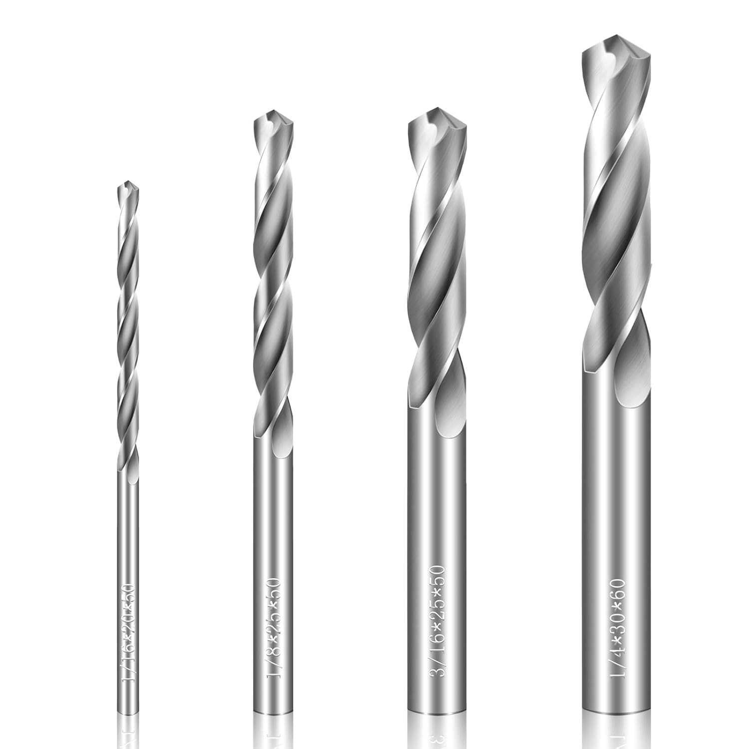 Tencipeda New Four-Flute Sawtooth Eccentric Drill Bit, High-Strength