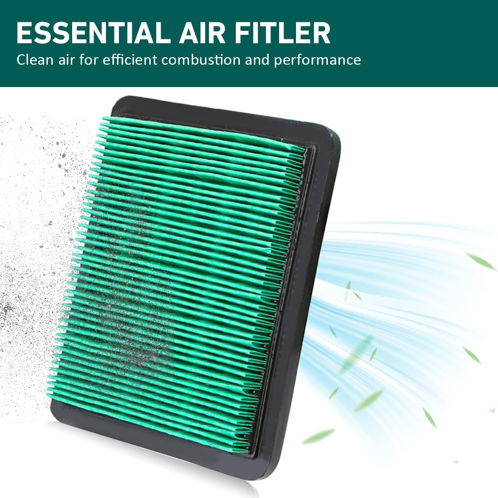 Filtro de aire 17211-ZL8-023, compatible con Honda gc160 gcv160 gc190 gcv190 gcv190 elemento de motor y más, limpiador de aire para cortacésped (paquete de 5)