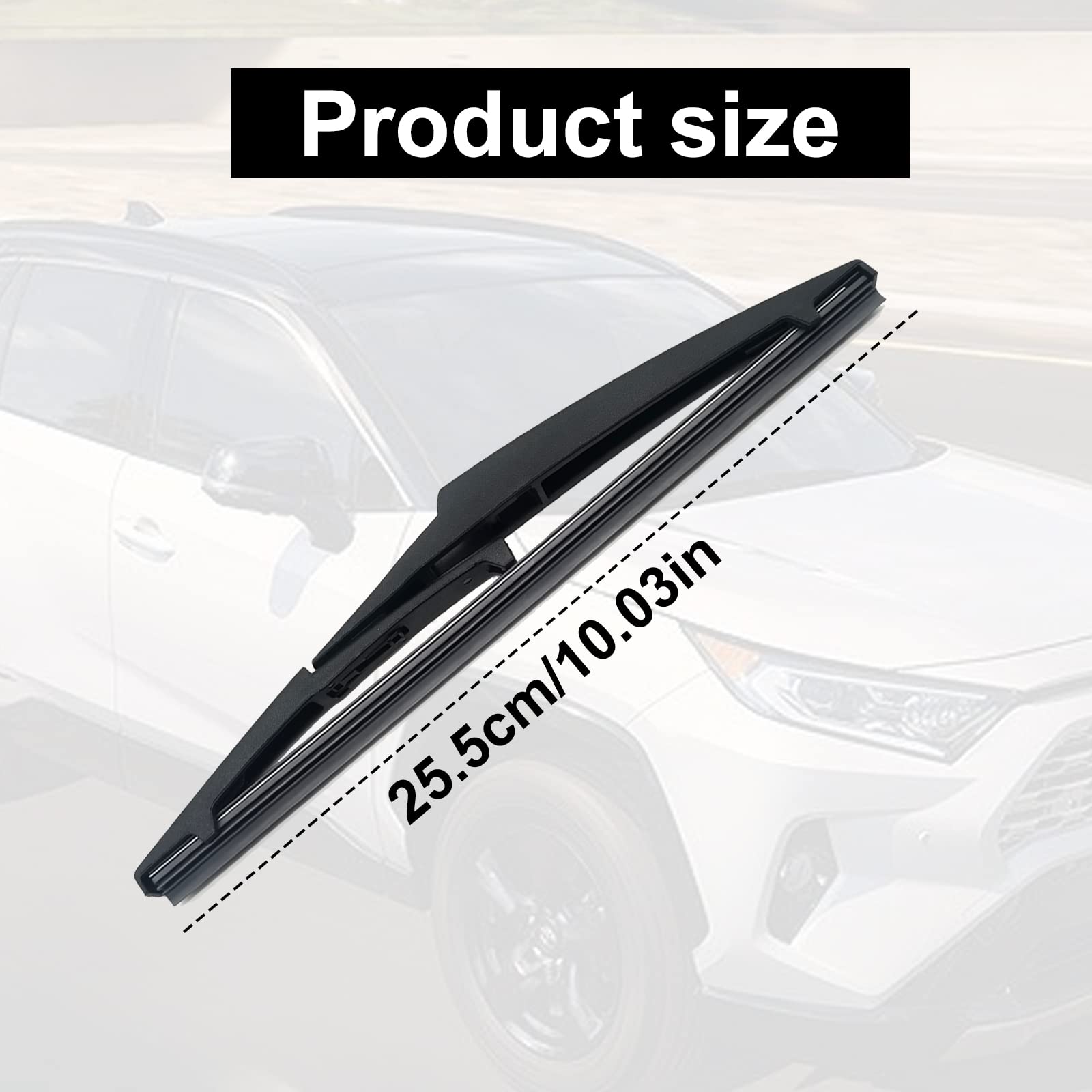 来♡夢出品です。 Amazon | リアワイパーブレード トヨタ RAV4 リアワイパー