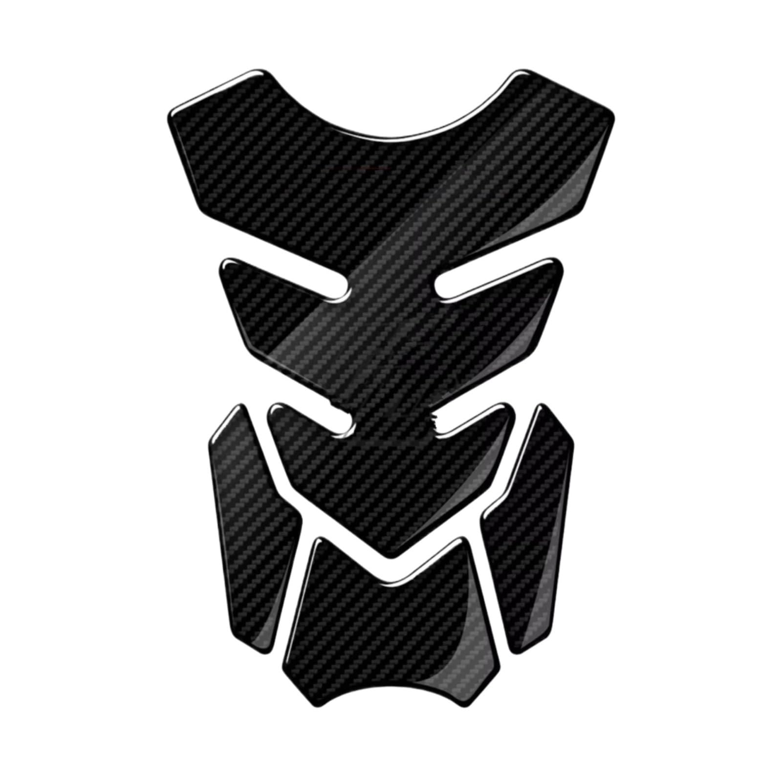 Compatibile Con CBR900RR Per CBR1000RR Per CBR1100XX 3D Carbon Look Moto Tappo Serbatoio Carburante Etichetta Sovrapposta Pellicola Copertura Decorativa Antiscivolo Serbatoio(B)
