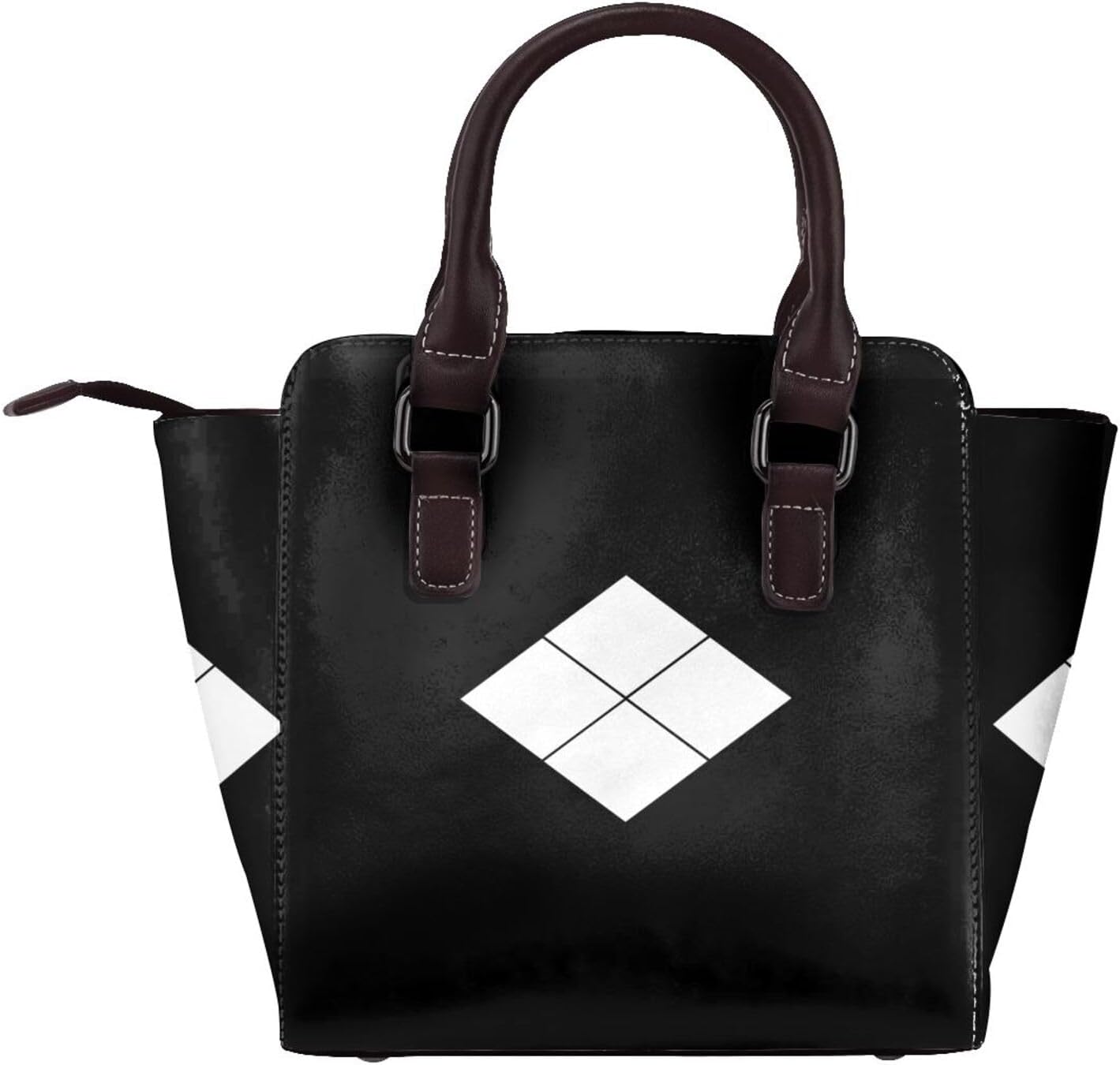 [RFSHOPD] ショルダーポーチ 武田氏家紋 武田菱 ワンショルダー トートバッグ ハンド 斜め掛けバッグ レディース PUレザ