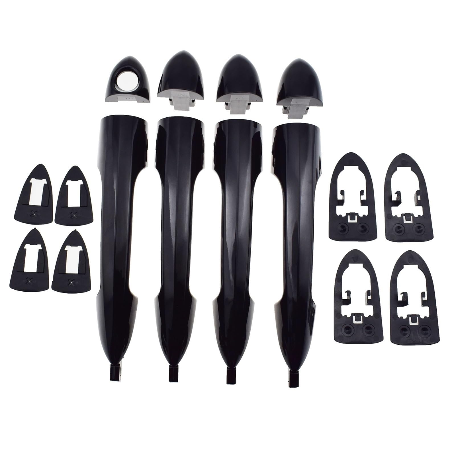 MYDMYGS Fit for Alfa Romeo 147 Giulietta Alfa Mito Lancia Y Exterior Door Handles(4PCS a Kit)