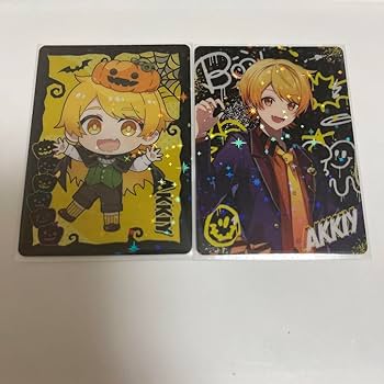 Amazon.co.jp: AMPTAK あっきぃ ハロウィン カード 2枚セット
