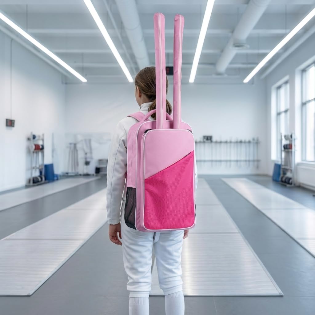 Borsa da Scherma - Borsone da Scherma Portatile per Spada, Fioretto, Sciabola e Attrezzatura