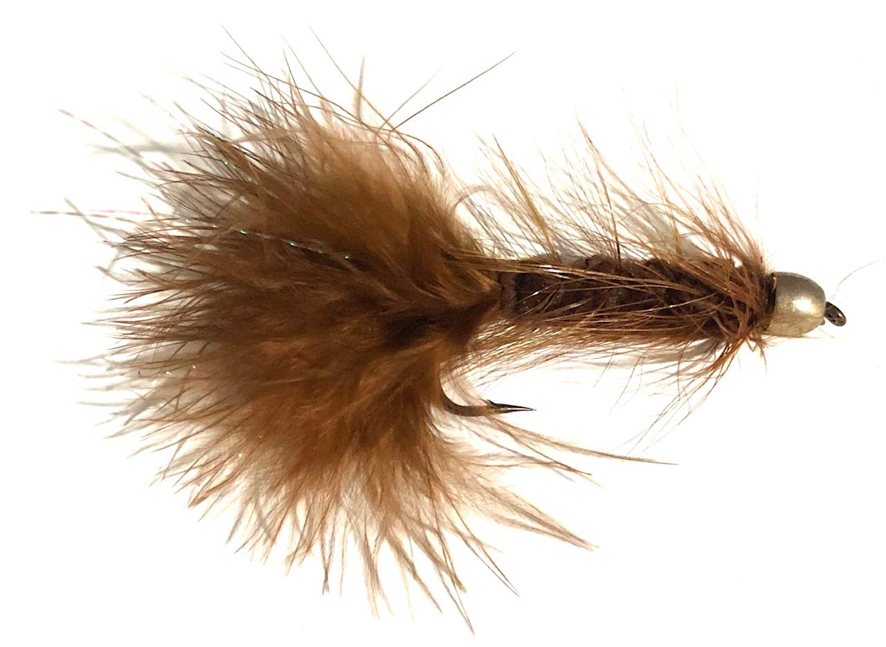 Feeder CreekConehead Wooly Bugger Fly Fishing Wet Flies for Trout, Bass, Salmon and Other Freshwater Fish, One Dozen Streamer Flies, Different Sizes & Colors Available