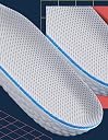JAYSI Footprint Insoles Shoe Insoles Breathable Half Insole Heighten Heel Insert Sport Shoes Pad Cushion Unisex | Comfortable Shock Absorption Shoe Inserts for Walking,Running,Hiking 2 Nos. (SMALL) gallery image
