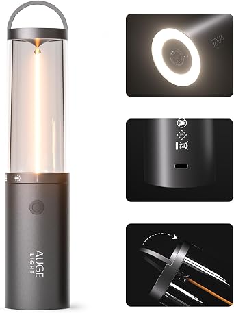 AUGE LIGHT 4-in-1 Rechargeable Camping Lights LED Flashlight