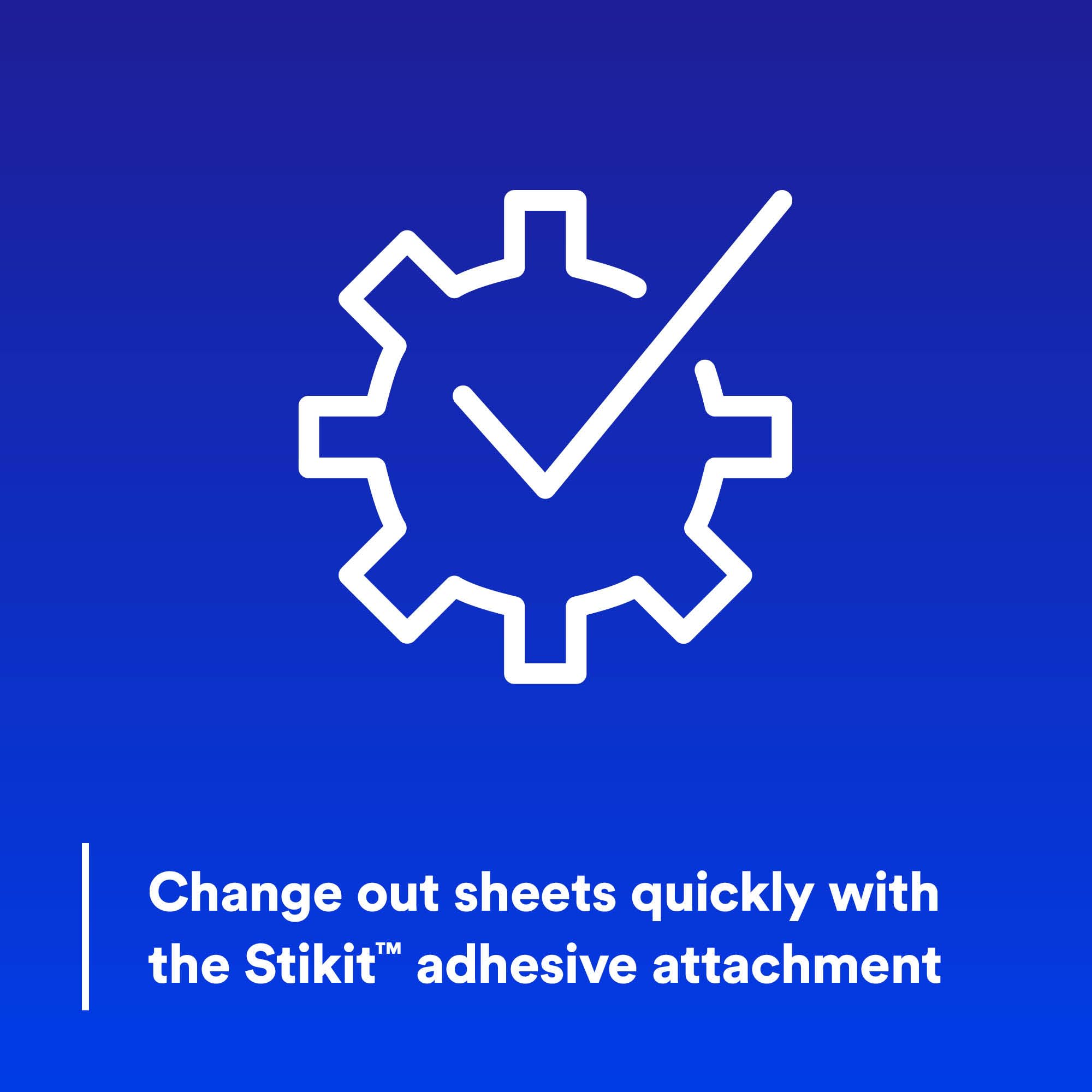 3M Stikit Blue Abrasive Sheet Roll - 45 Yard -7