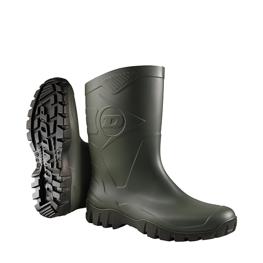DUNLOP Protective Footwear, K500011, Mollet Profond, Noir