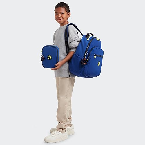 Vista 11 de Kipling - Estuche impreso para 100 bolígrafos para mujer, accesorios de organización, suministros de arte, maquillaje, organizador de viaje Aqua