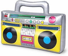 The Glowhouse Large Inflatable Radio Boom Box Stereo Speaker Blow Up Stag Party Prop Novelty Dress Up Joke 80s 90s