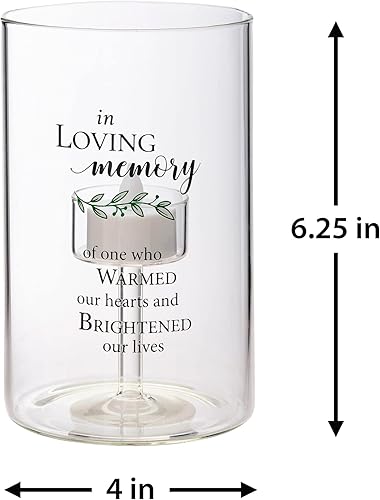 Miniatura 2 de Lillian Rose Loving Glass - Soporte para velas de té, tamaño único, transparente