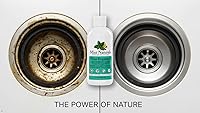 Vista 6 de Mint Naturals Ciclo limpio limpiador y desodorante de eliminación de basura, desengrasante natural de menta cítrica que elimina la grasa y el olor