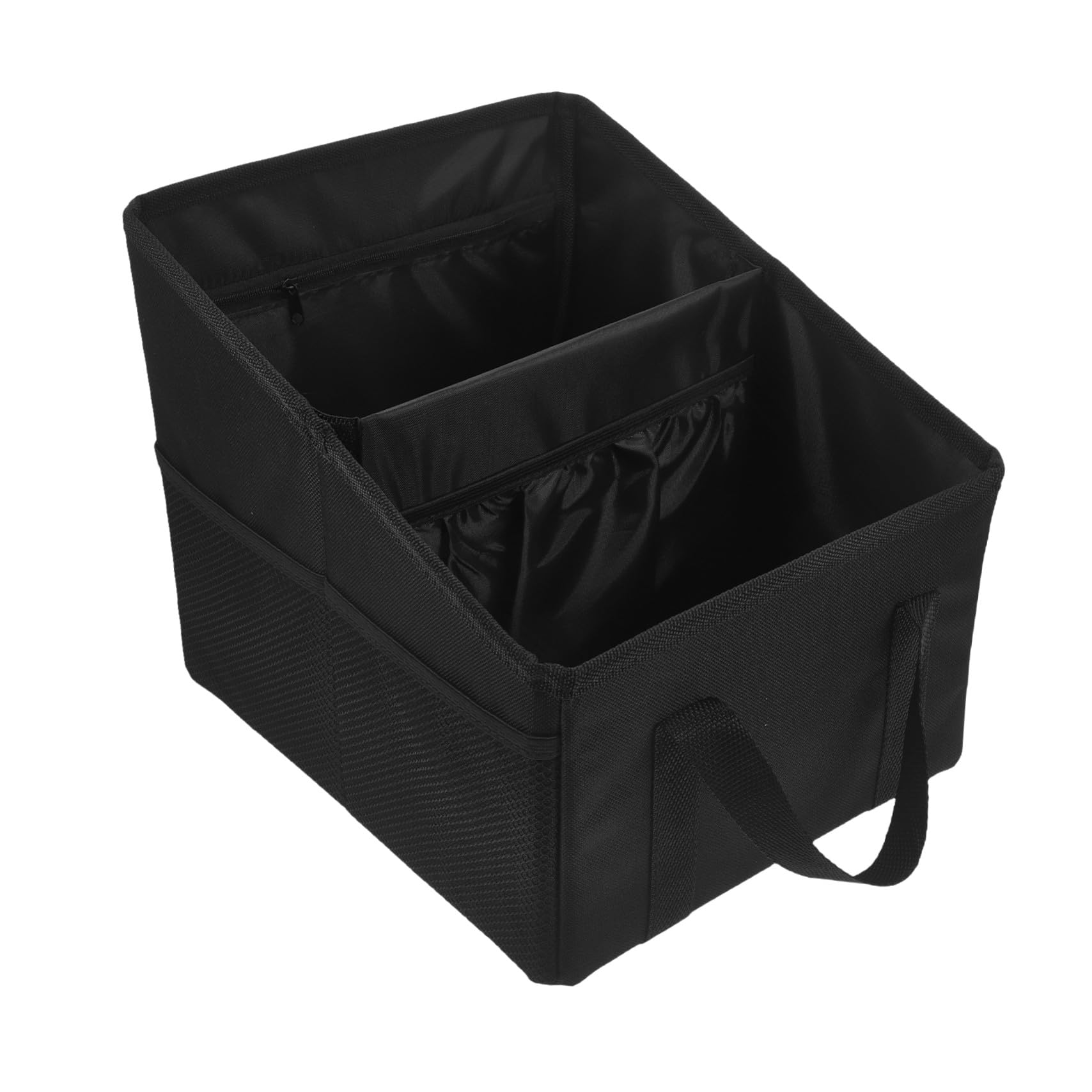 Seau à linge pour coffre automobile et panier pliable pour le camping