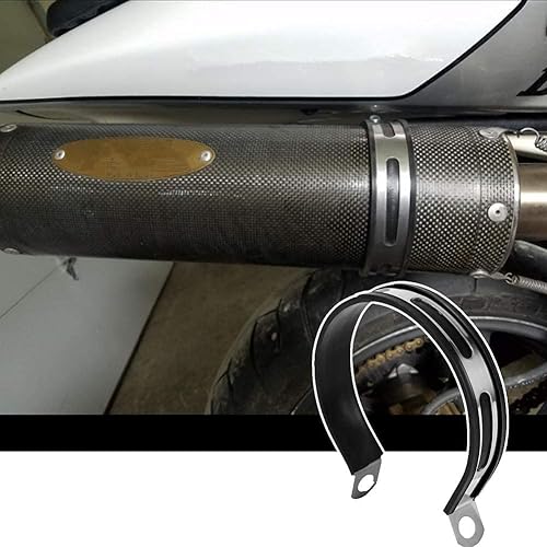 Miniatura 2 de Soporte de abrazadera de silenciador de escape, soporte de tubo de silenciador de escape universal de motocicleta, soporte de tubo de silenciador de