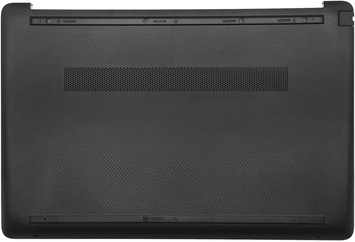Replacement for HP 15-DW 15S-DU 15T-DW 15-GW Laptop Bottom Case Base Enclosure Lower Cover L94450-001 AP2H8000C90 Jet Black